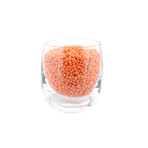 Organic red lentils