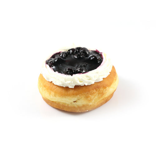 Donut with blueberry